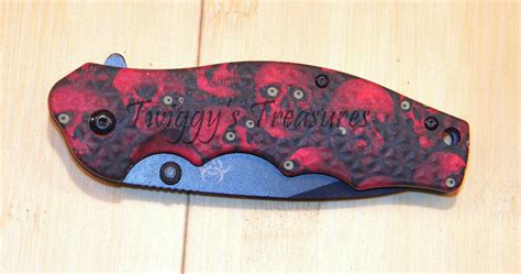 Zombie Folding Knife KS1331RD PS Knives