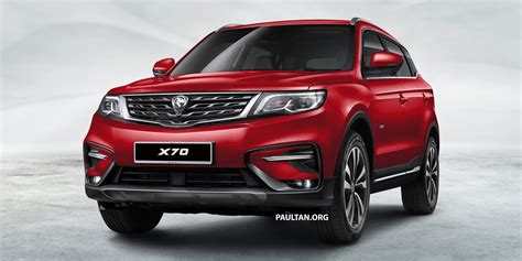 Proton X Suv Red Bm Paul Tan S Automotive News