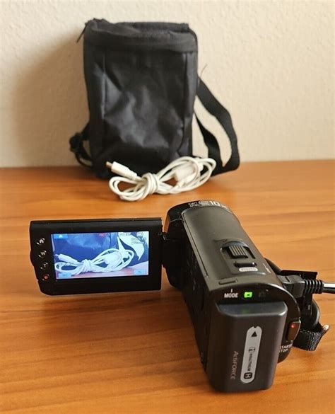 Sony HDR-CX100 Full HD Digital Camcorder w/ Battery, AC Adapter TESTED & WORKS | eBay