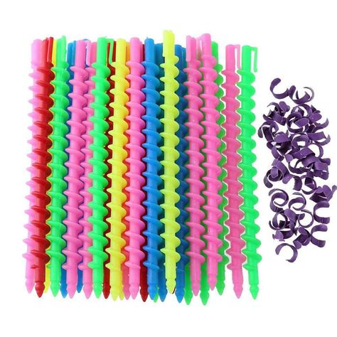 Long Spiral Hair Perm Rod Hairdressing Styling Curler Rollers Pcs