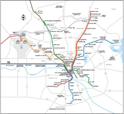 Dart Rail Map And Schedule