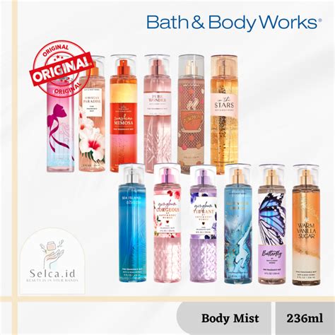 Jual Bbw Body Mist Full Size Ml Bath Body Works Body Mist Shopee