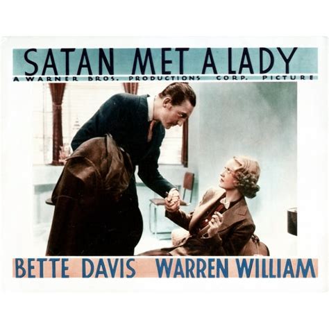 Satan Met A Lady Movie Poster Masterprint 14 X 11