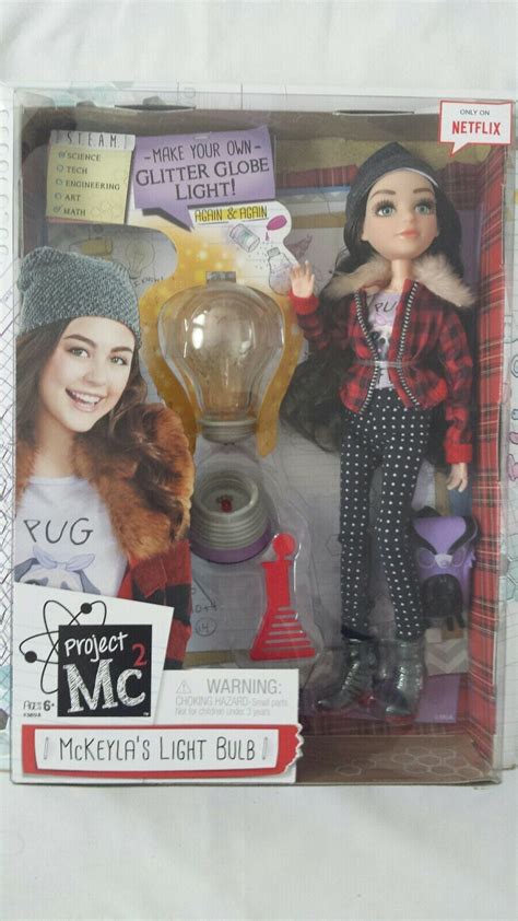 Nib Project Mc2 Experiments With Dolls Mckeyla S Glitter Light Bulb Ebay