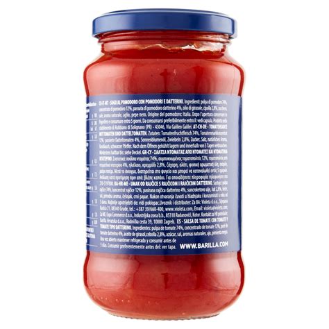 Barilla Sugo Pomodoro E Datterini Pomodori Italiani G Carrefour