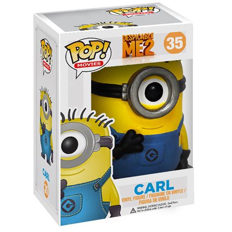 Funko Pop Minion Carl Moi Moche Et Mechant Figures