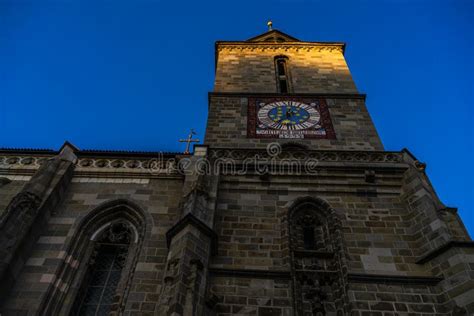 Large Gothic Building of the Black Church (Biserica Neagra) in Brasov ...