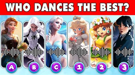 Guess Who S Dancing The Super Mario Bros Elsa John Dorry Wednesday