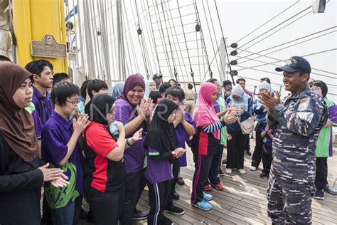 Anak Anak Berkebutuhan Khusus Kunjungi Kri Bima Suci Antara Foto