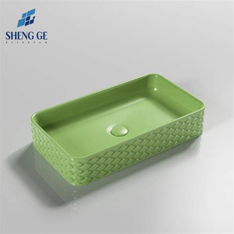 Chaozhou Sanitary Ware Sink Factory Bathroom Vanity Cabinet Sink