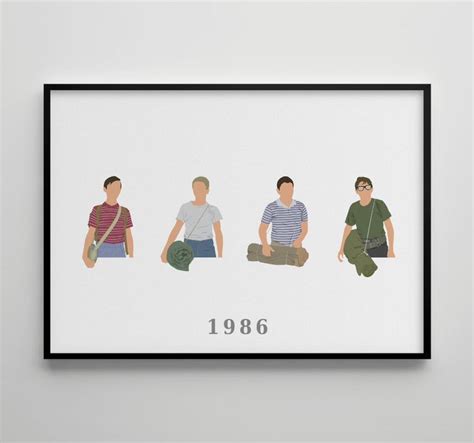 Stand by Me: Movie Poster / Movie Print / Movie Art / - Etsy Israel ...