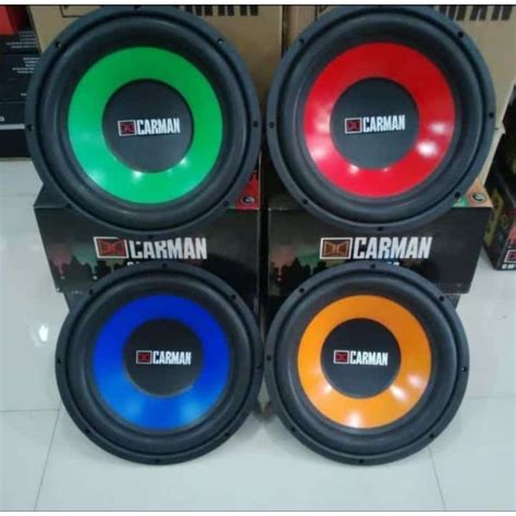 Jual Subwoofer 12inch Carman CM1278 Double Coil Shopee Indonesia