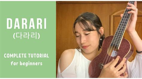 TREASURE 트레저 DARARI 다라리 Ukulele Tutorial by Chairia Tandias YouTube