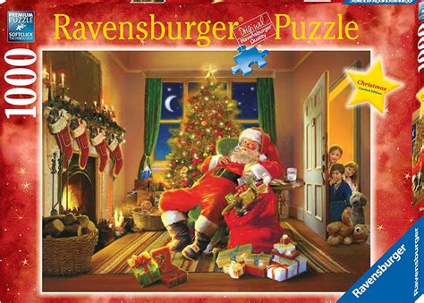 Ravensburger Christmas Limited Edition Santas’s Caught 1000 Piece ...