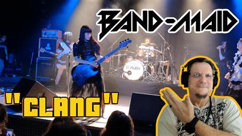 Band Maid Clang Live Bochum First Time Reaction Youtube