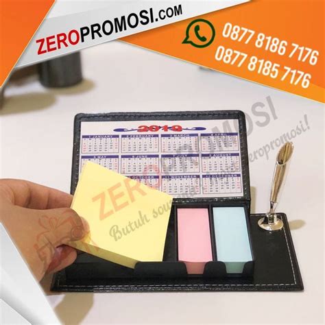 Barang Promosi Sticky Notes 304 Holder Pen Pulpen Kalender Produk