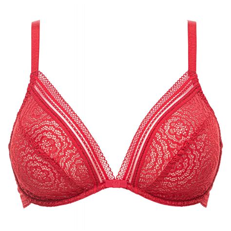 Soutien Gorge Plongeant Armatures Rouge Miss Sans Complexe Lemon Curve