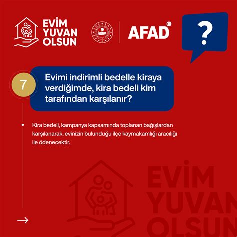 Depremzedeler İçin Evim Yuvan Olsun Kampanyası