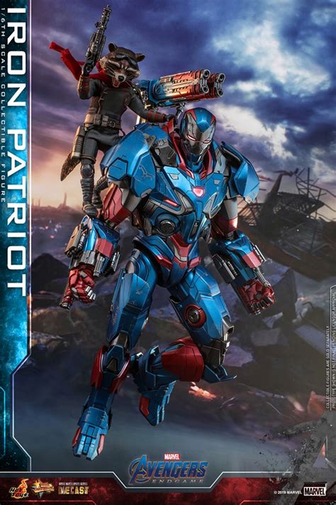 Hot Toys復仇者聯盟4 終局之戰Iron Patriot 1 6比例合金珍藏人偶登場 Toys Zone D 玩具兄弟 Figures Price List Reviews