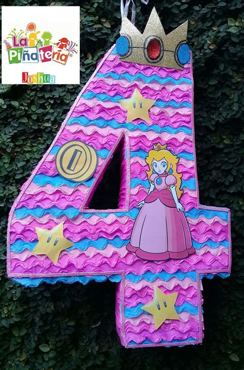 Pin en fiesta princesa peach Piñata de princesa Fiesta princesa