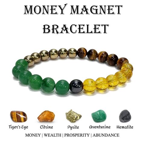 Money Magnet Bracelet (Certified) - Crystals Store