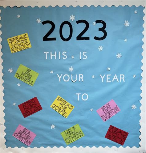 New Year Bulletin Board Ideas Artofit