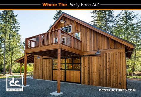 Where The Party At Backyard Party Barn Ideas Dc Structures Blog