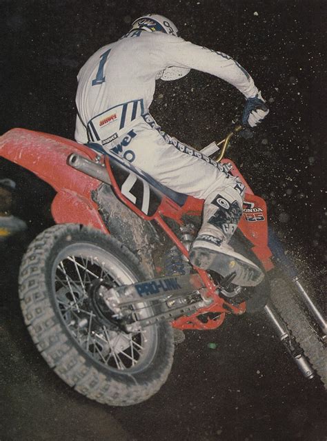 1985 Johnny O Mara On The Honda CR125R MXA Pic Tony Blazier Flickr