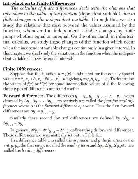 Solution Finite Differences With Examples Studypool