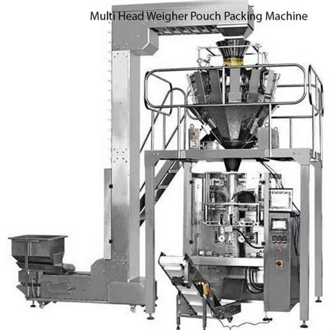 Tulsi Stainless Steel Multi Head Weigher Pouch Packing Machine