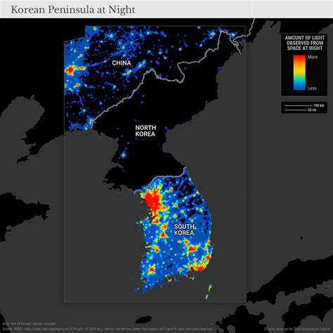 North Korea at Night - Geopolitical Futures