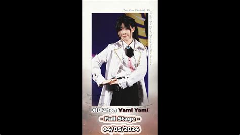 K Fancam Xiu Zhen Yami Yami Full Stage Cosplay Grand