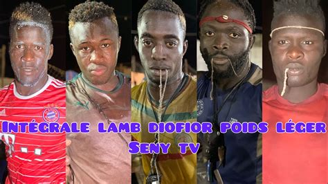 intégrale poids léger lamb diofior darou manguier BROSS DOUBAL DIAGLÉ