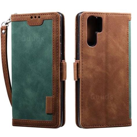 Luxury Retro Stitching Leather Wallet Phone Case For Huawei P30 Pro