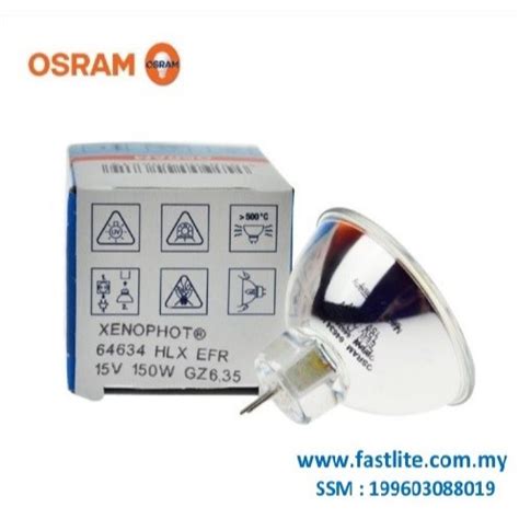 Osram Efr V W Gz A Display Optic Lamp Shopee Malaysia