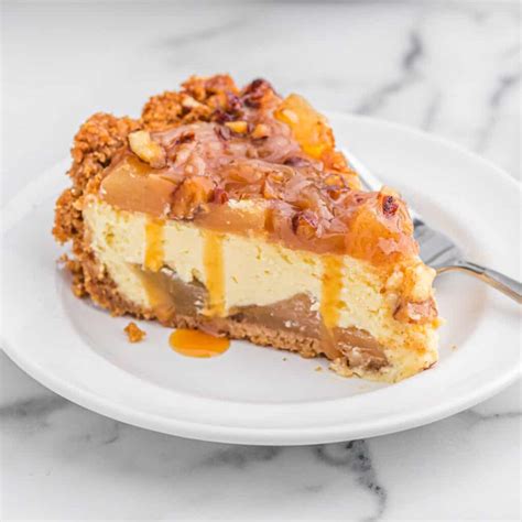 Caramel Apple Cheesecake Belle Of The Kitchen