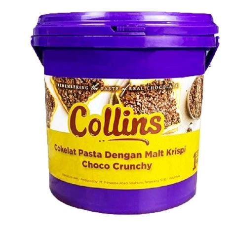 Jual COD COLLINS CHOCO CRUNCHY 1 KG PASTA COKLAT CRISPY MALT Shopee