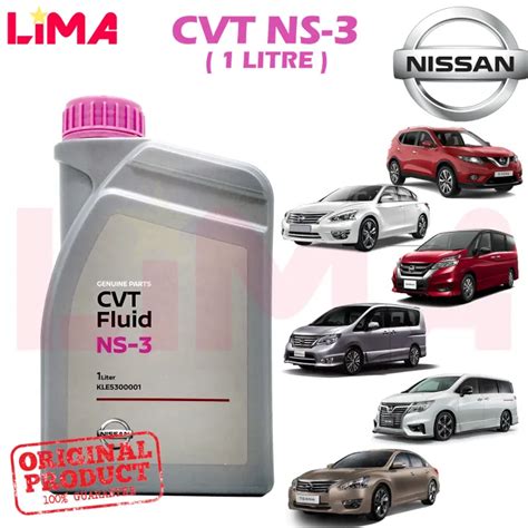 NISSAN AUTO OIL CVT NS3 AUTO TRASMISSION FLUID NS-3 1L *ORIGINAL* | Lazada