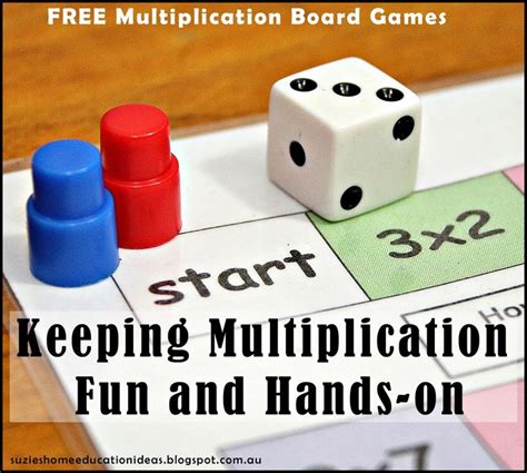 FREE Multiplication Board Games | Multiplication fun, Multiplication ...