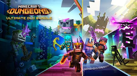 Minecraft Dungeons Ultimate Dlc Bundle Pc Pc Compre Na Nuuvem