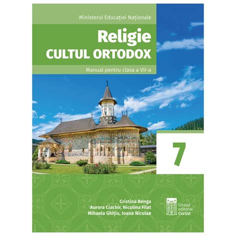 Religie Cultul Ortodox Manual Pentru Clasa A Vii A De Cristina Benga