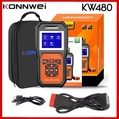 Konnwei Kw Obd Scanner Car Code Reader Odb Car Diagnostic Tool For