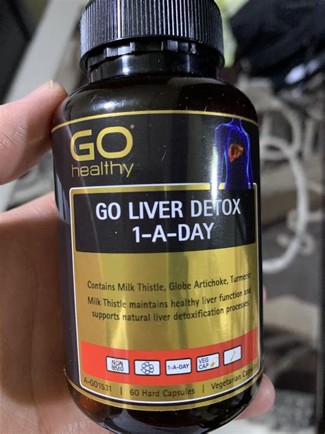 Go Healthy Liver Detox 1 A Day 60 Capsules Beevitamins