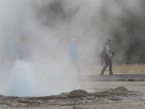 Yellowstone Wanderung Zum Upper Geyser Basin Mit Mittagessen