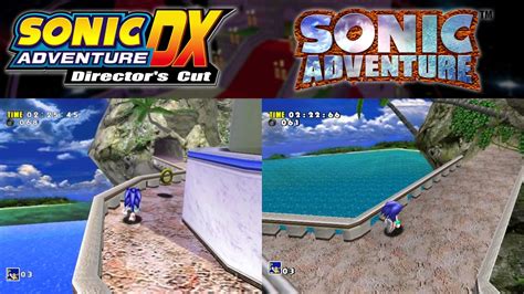 Sonic Adventure DC DX Completing Sonic S Emerald Coast On Both