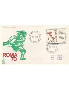 ITALIA 1970 FDC Venetia Unione Di Roma