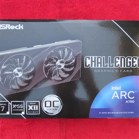 Asrock Intel Arc A Challenger D Oc Gb Gddr Graphics Card Jawa