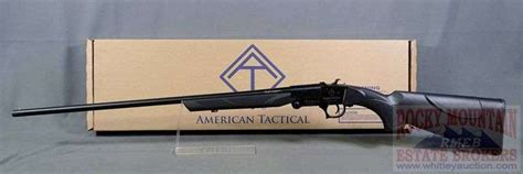 New Ati Nomad Single Shot Shotgun Rocky Mountain Estate