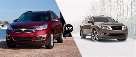 2015 Chevy Traverse Vs 2015 Nissan Pathfinder