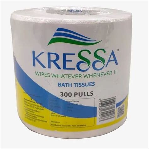 Kressa 2 Ply Toilet Paper Rolls For Bathing 10x10 Cm At 75 Roll In